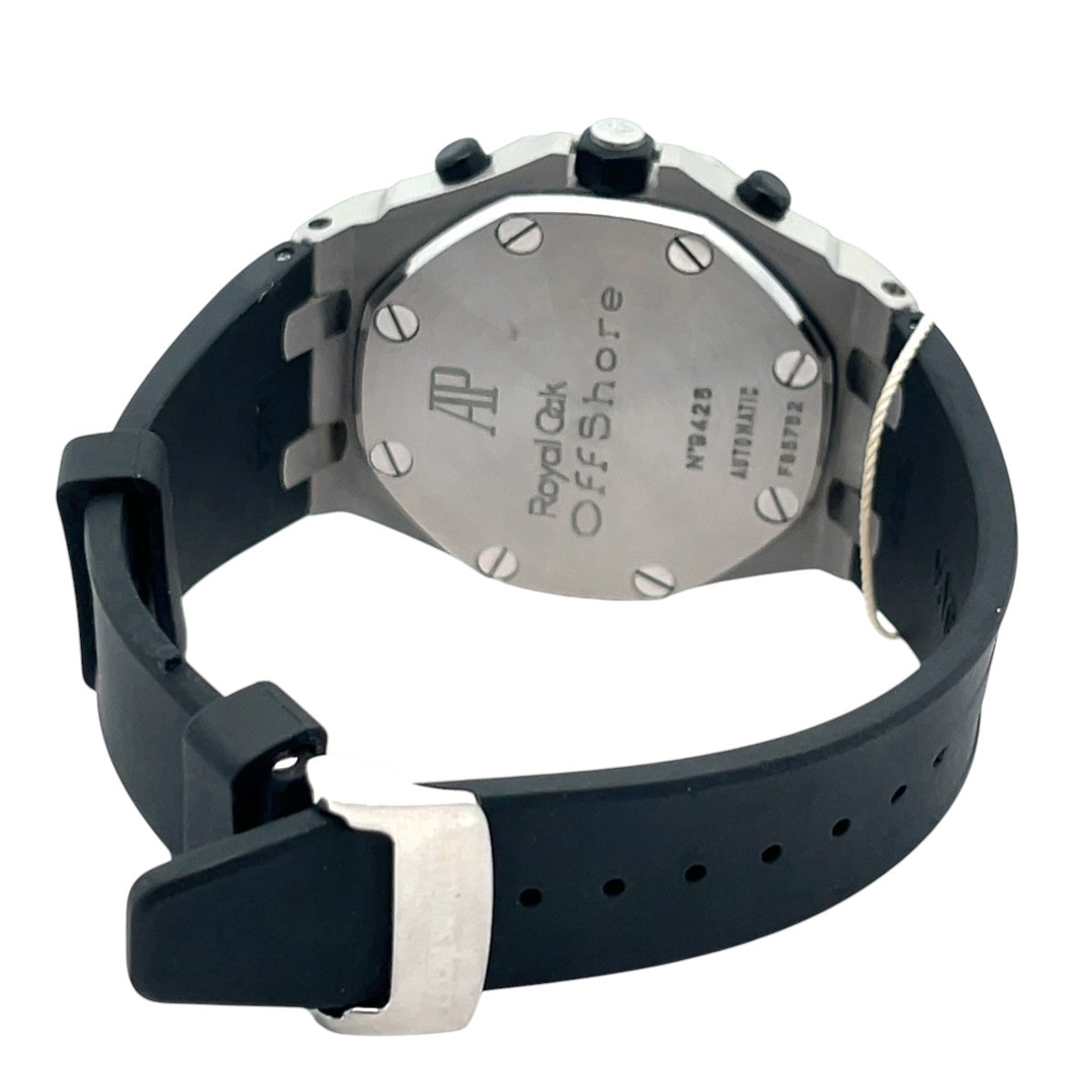 Audemars Piguet Royal Oak Offshore Chronograph 26020ST Steel White Dial - Angle View by Audemars Piguet