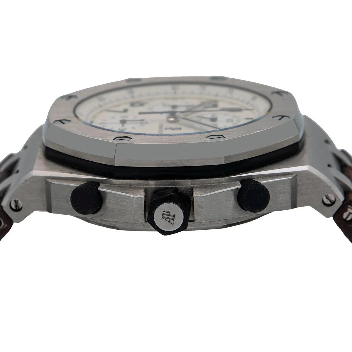 Audemars Piguet Royal Oak Offshore Safari 261710ST White Dial - Case Back View by Audemars Piguet
