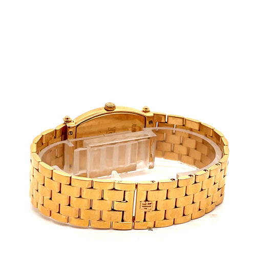 Audemars Piguet Carnegie 14944BA Yellow Gold Diamond Champagne Dial - Angle View by Audemars Piguet