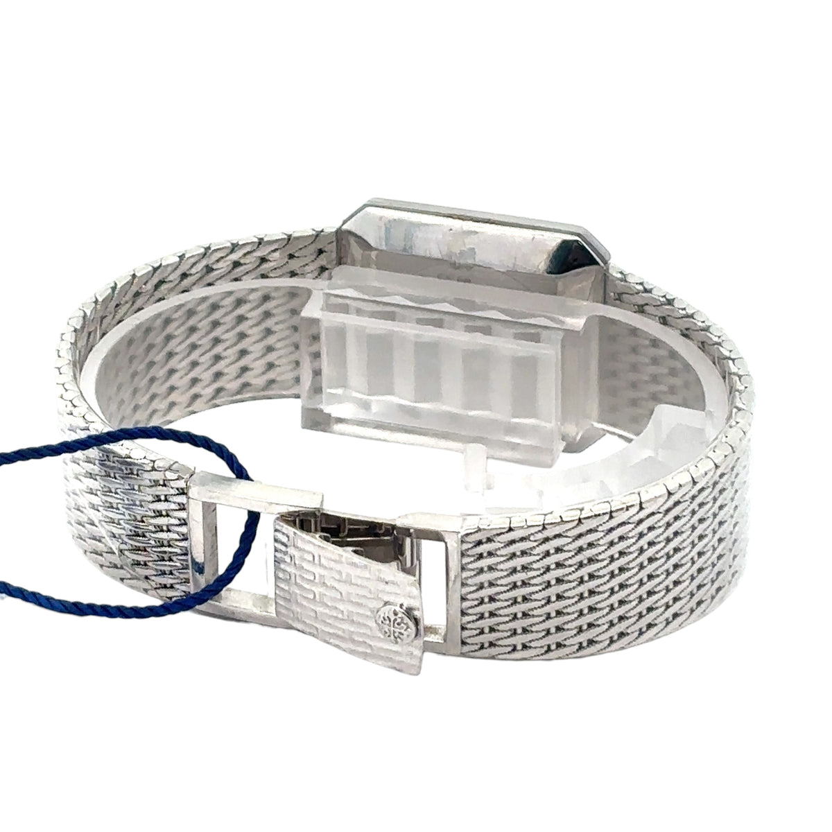 Patek Philippe Golden Ellipse 3773 18K White Gold White Dial - Angle View by Patek Philippe