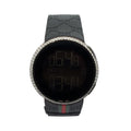 Gucci I-Gucci 114207 Diamond Bezel Black Dial - Front View by Gucci