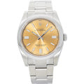 Rolex Oyster Perpetual 36 116000 Steel White Grape Dial - Front View by Rolex
