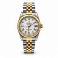 Rolex Datejust 31 68273 White Roman Dial Jubilee - Front View by Rolex
