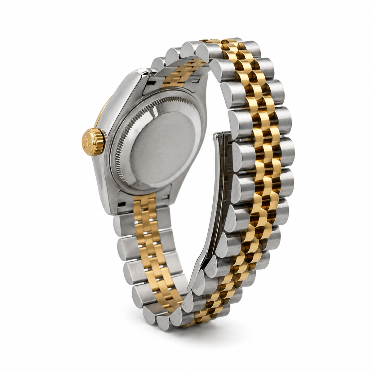 Rolex Datejust 179173 Steel & Yellow Gold Factory MOP Diamond Dial - Wrist / Lifestyle View by Rolex