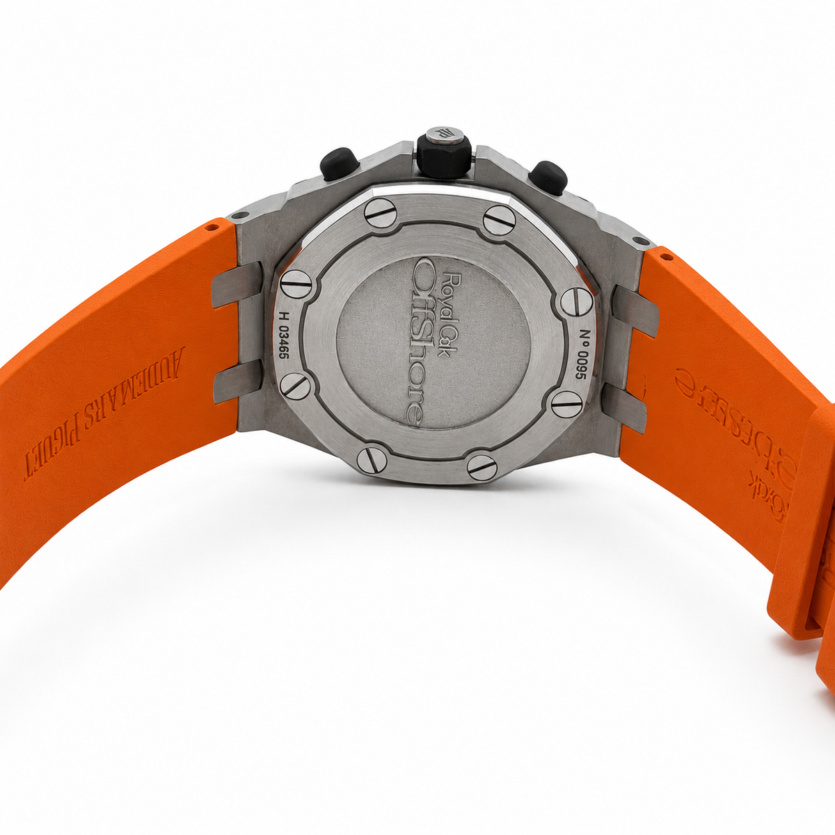 Audemars Piguet Royal Oak Offshore Chronograph 26175ST Steel Grey Dial - Side View by Audemars Piguet