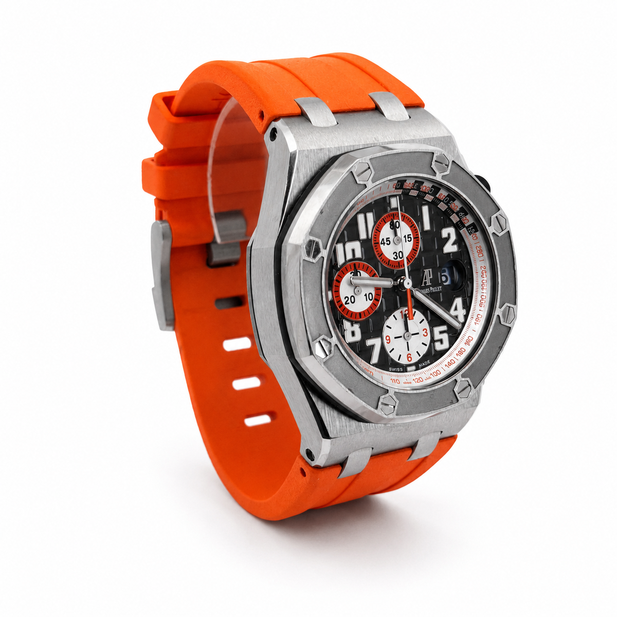 Audemars Piguet Royal Oak Offshore Chronograph 26175ST Steel Grey Dial - Box & Accessories by Audemars Piguet