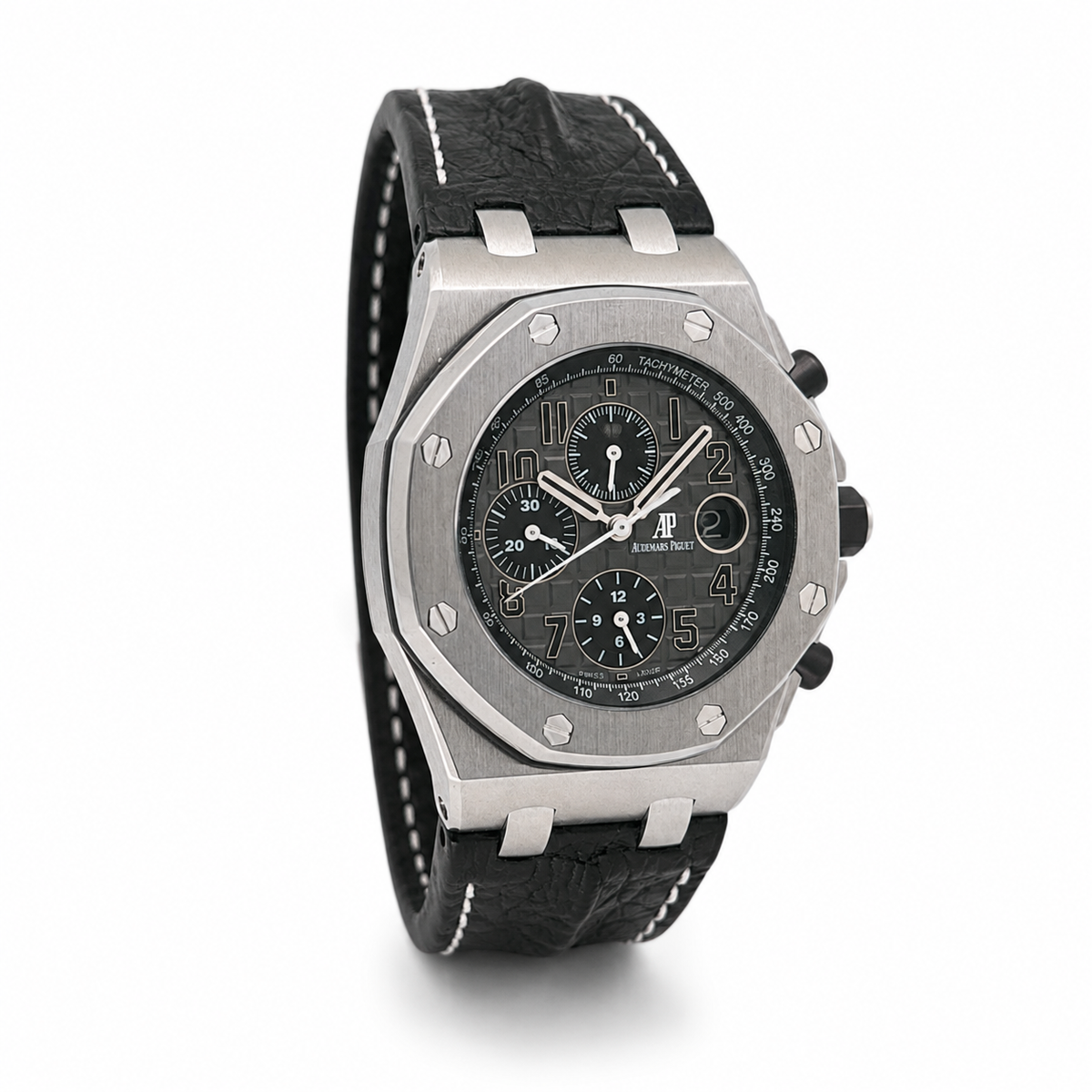 Audemars Piguet Royal Oak Offshore Chronograph 26470ST Grey Dial - Front View by Audemars Piguet