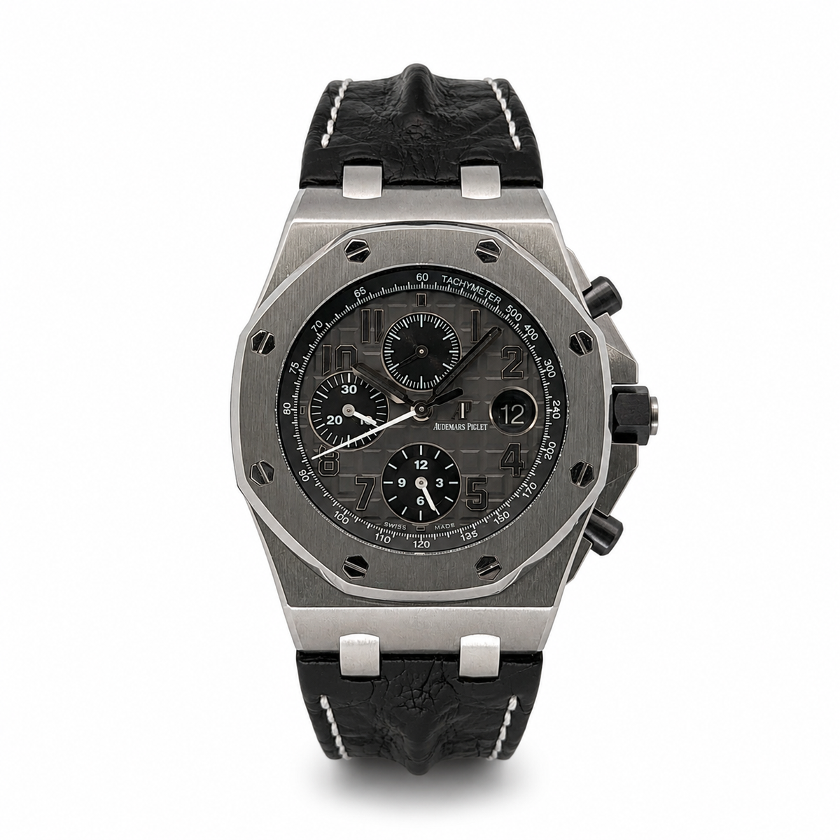 Audemars Piguet Royal Oak Offshore Chronograph 26470ST Grey Dial - Angle View by Audemars Piguet