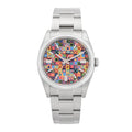 Rolex Oyster Perpetual 126000 Steel Colorful Motif Dial - Front View by Rolex