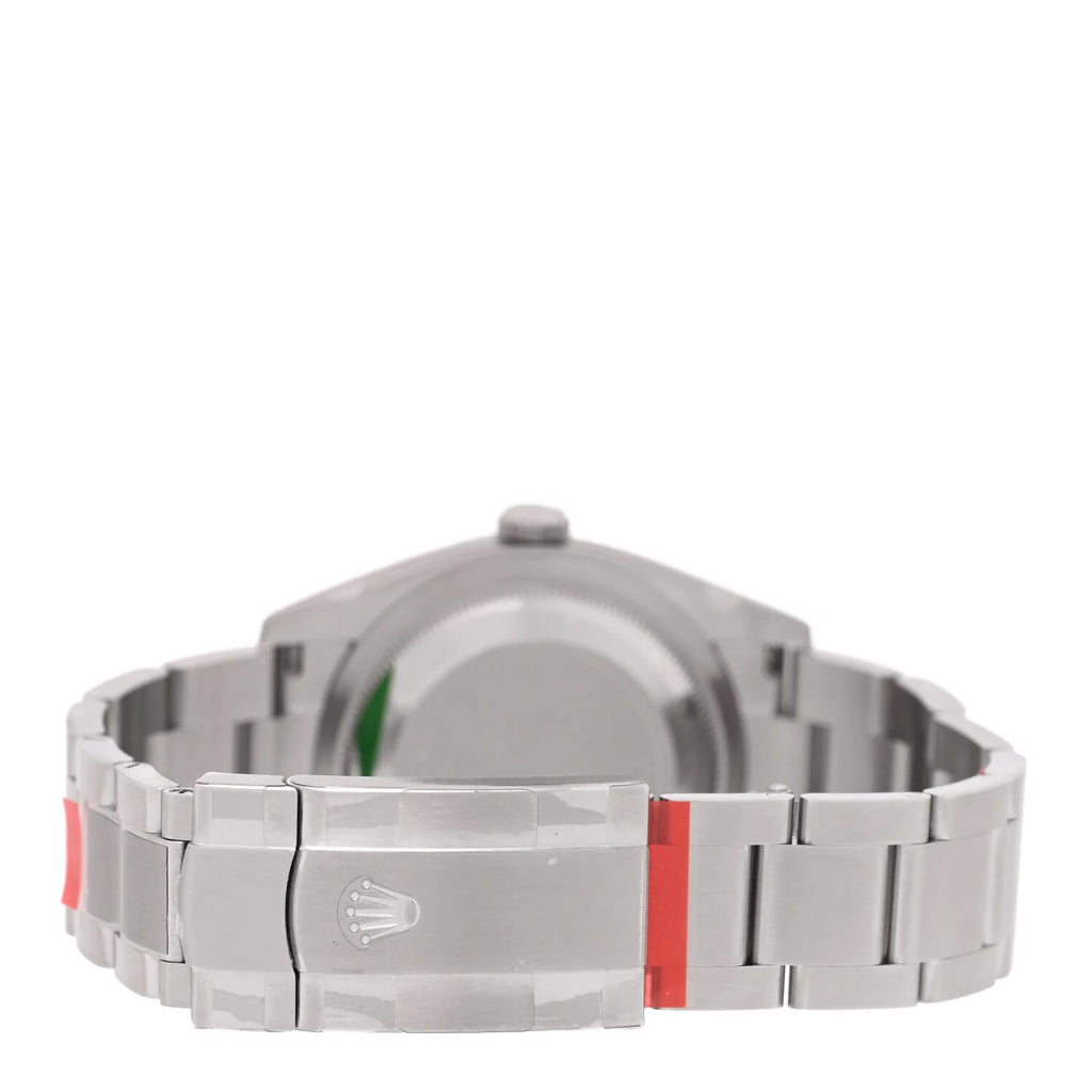 Rolex Oyster Perpetual 126000 Steel Colorful Motif Dial - Angle View by Rolex