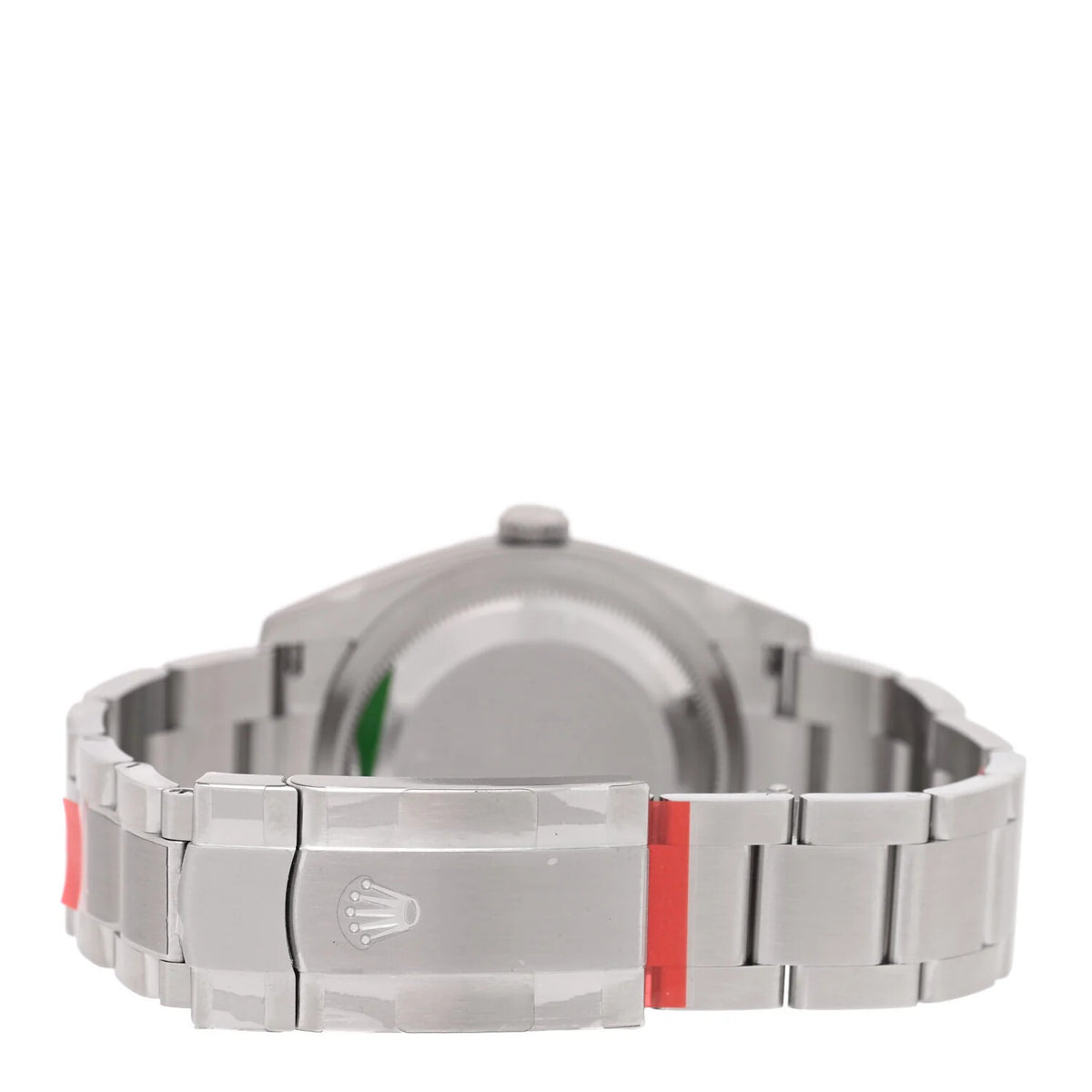 Rolex Oyster Perpetual 126000 Steel Colorful Motif Dial - Angle View by Rolex