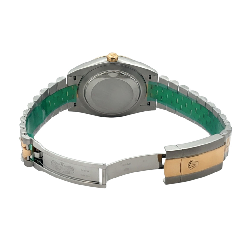 Rolex Sky-Dweller 326933 Yellow Gold & Steel Black Index Dial - Angle View by Rolex