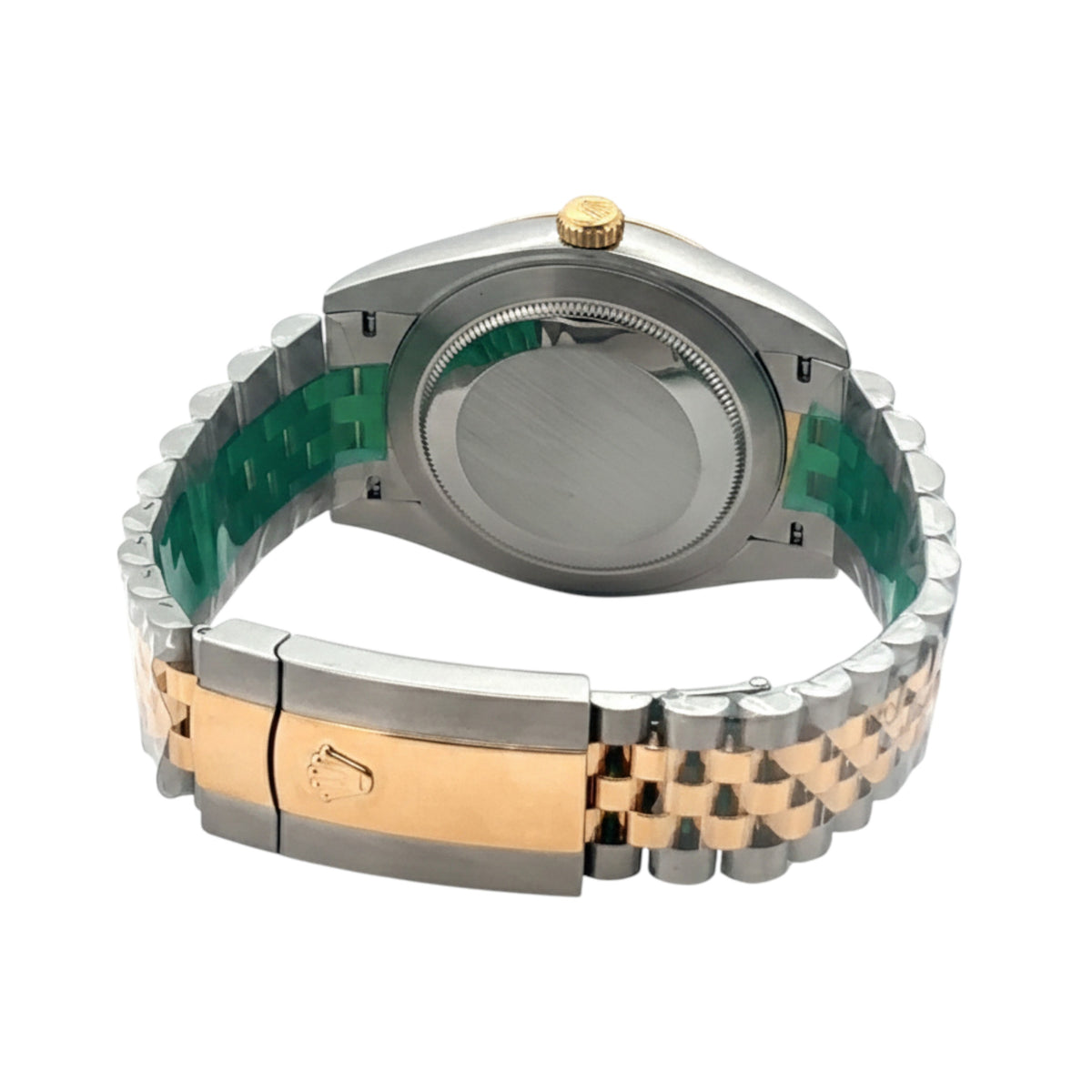 Rolex Sky-Dweller 326933 Yellow Gold & Steel Black Index Dial - Side View by Rolex