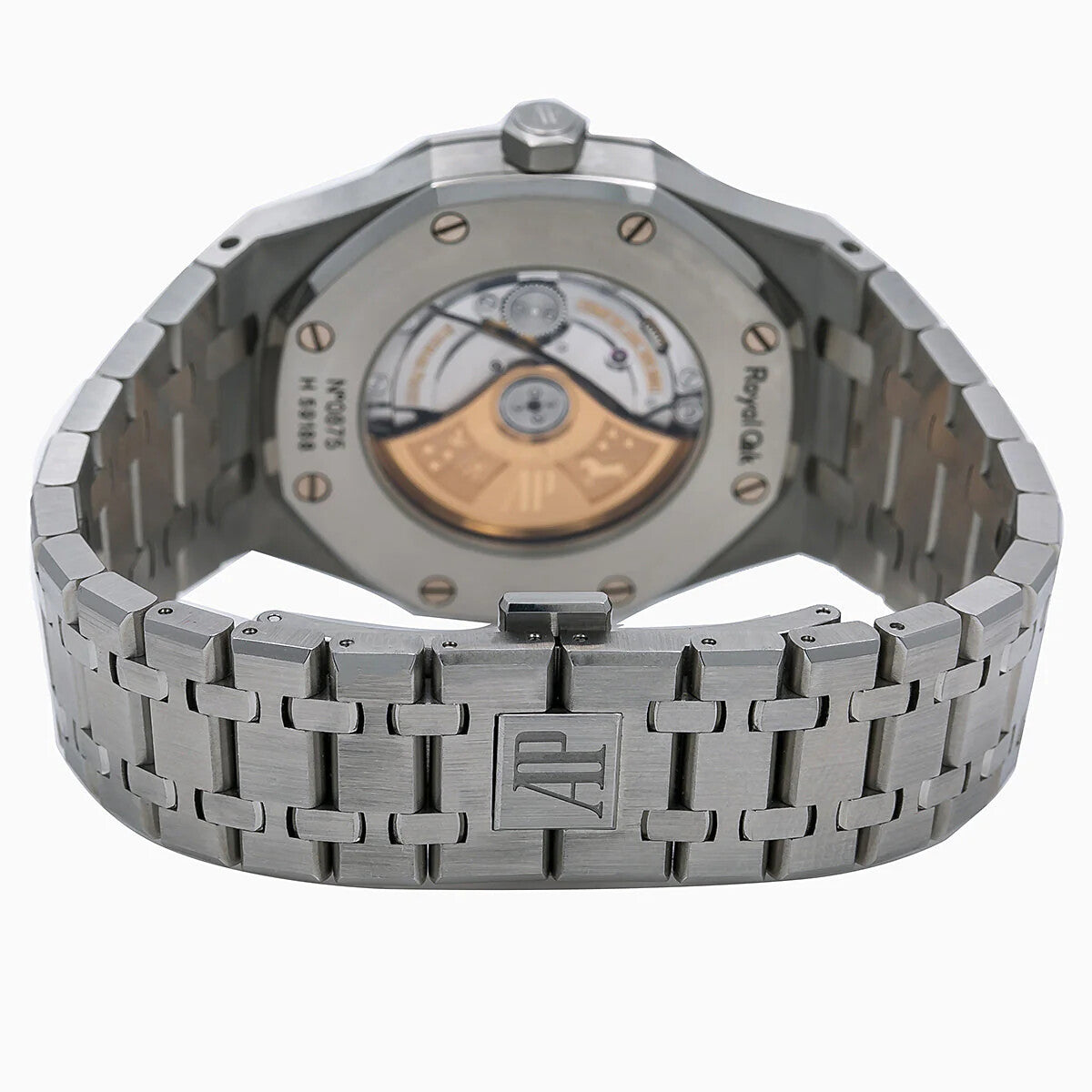 Audemars Piguet Royal Oak 15400ST Steel White Dial - Side View by Audemars Piguet