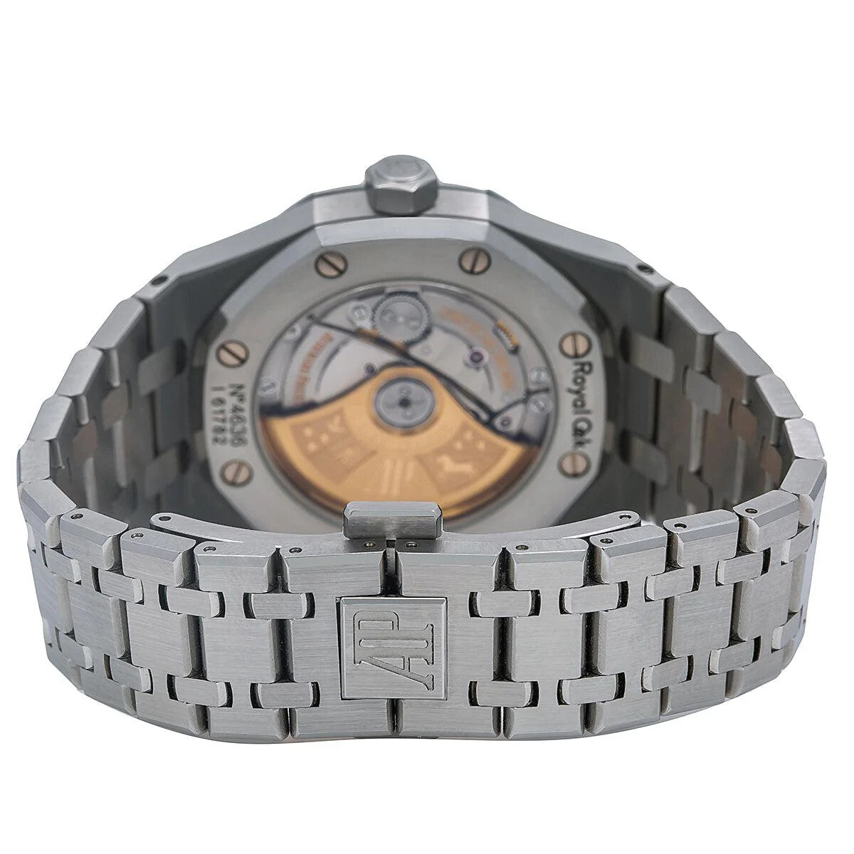 Audemars Piguet Royal Oak Selfwinding 15450ST White Dial - Angle View by Audemars Piguet