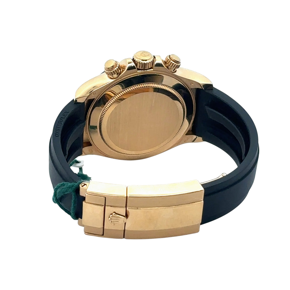 Rolex Daytona 116518LN Yellow Gold Black Dial - Angle View by Rolex