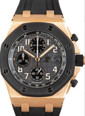 Audemars Piguet Royal Oak Offshore Chronograph 26238OK Black Dial - Front View by Audemars Piguet