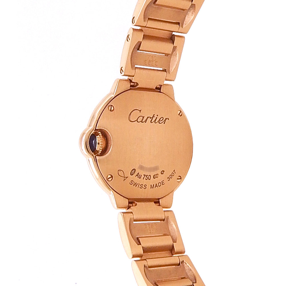 Cartier Ballon Bleu WE9002Z3 18k Rose Gold Silver Dial - Wrist / Lifestyle View by Cartier