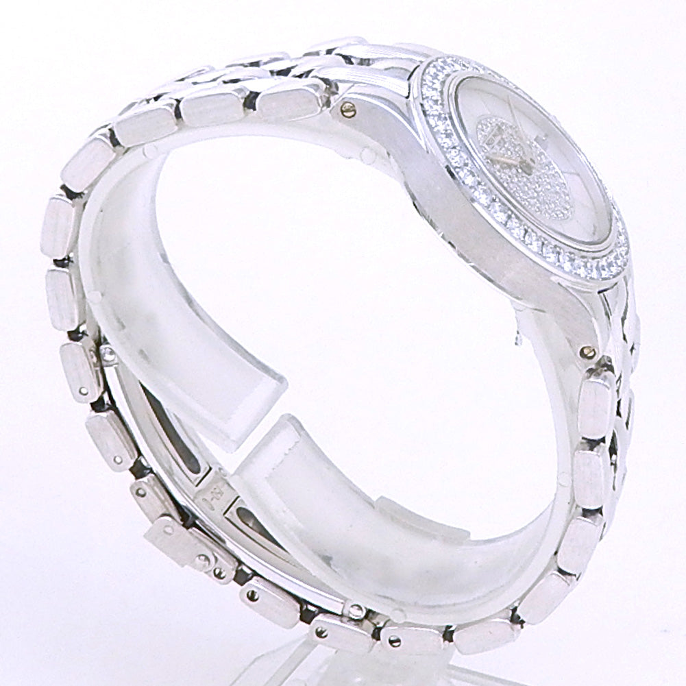 Patek Philippe Neptune 4881/110G 18k White Gold Mother of Pearl Dial - Side View by Patek Philippe
