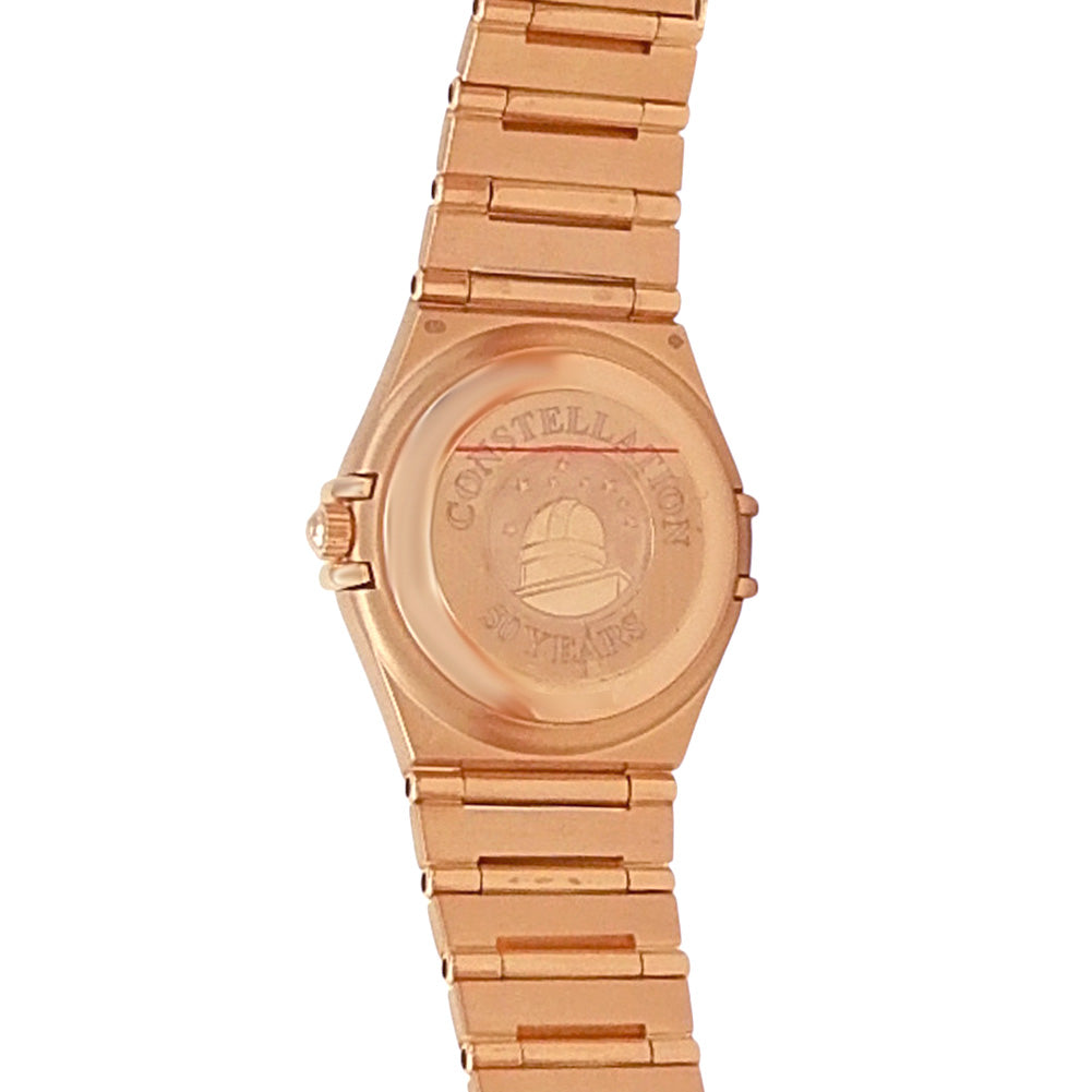 Omega Constellation 18k Rose Gold Mother of Pearl Diamond Dial - Wrist / Lifestyle View by Omega