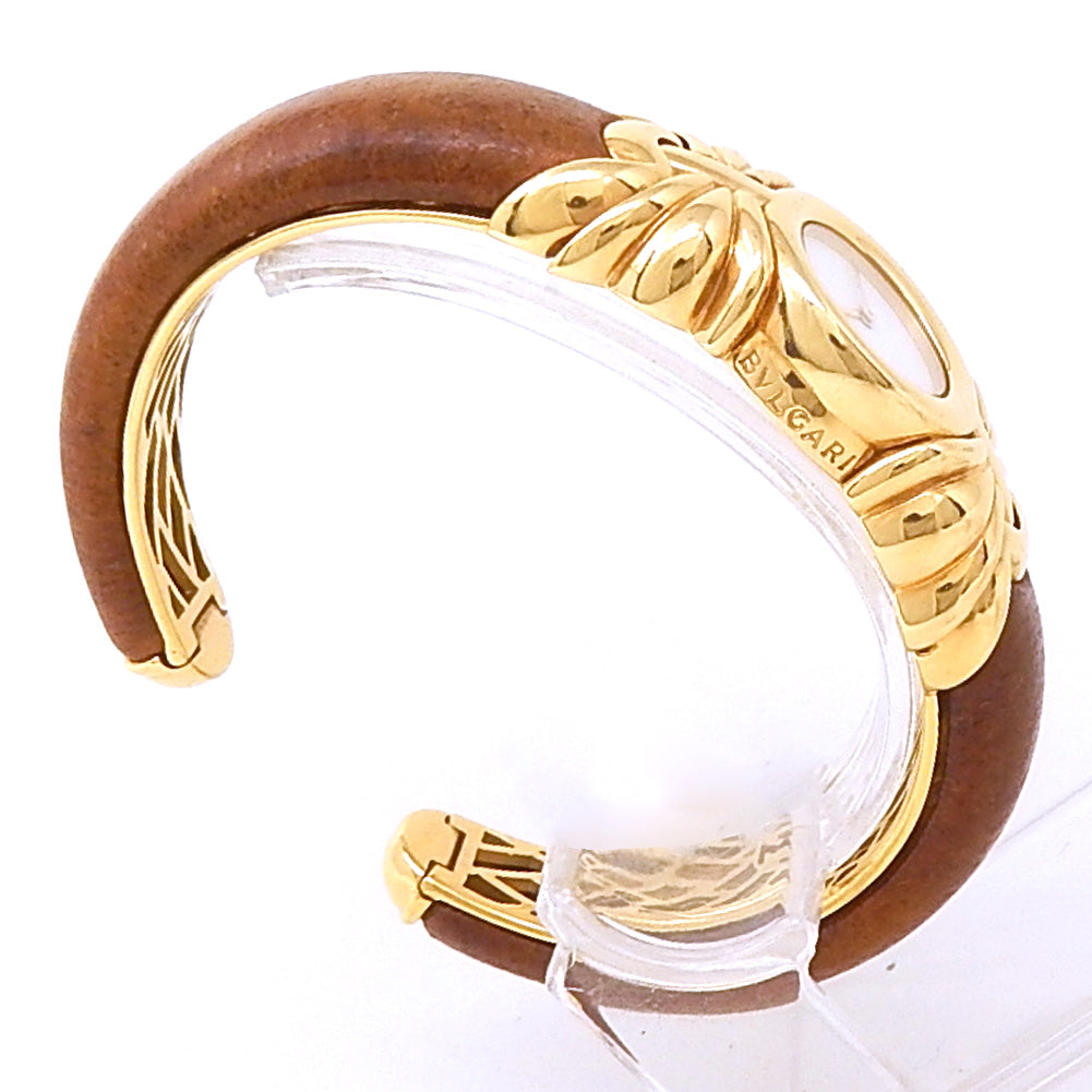 Bvlgari Antalia BJ03 18k Yellow Gold White Dial - Side View by Bvlgari