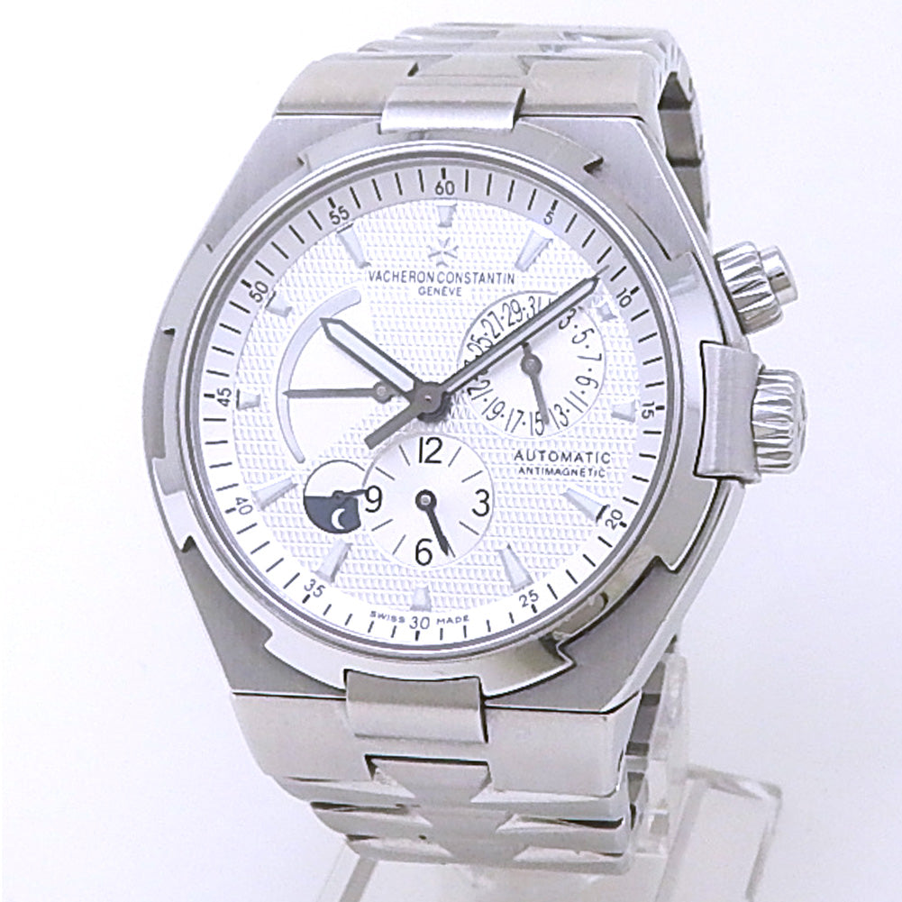 Vacheron Constantin Overseas Dual Time 47450/B01A-9226 Steel Silver Dial - Front View by Vacheron Constantin