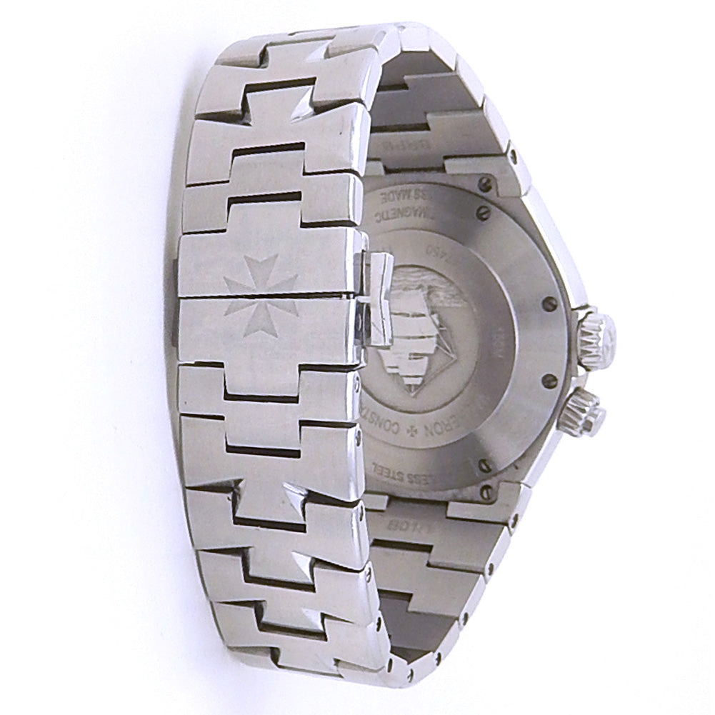 Vacheron Constantin Overseas Dual Time 47450/B01A-9226 Steel Silver Dial - Case Back View by Vacheron Constantin