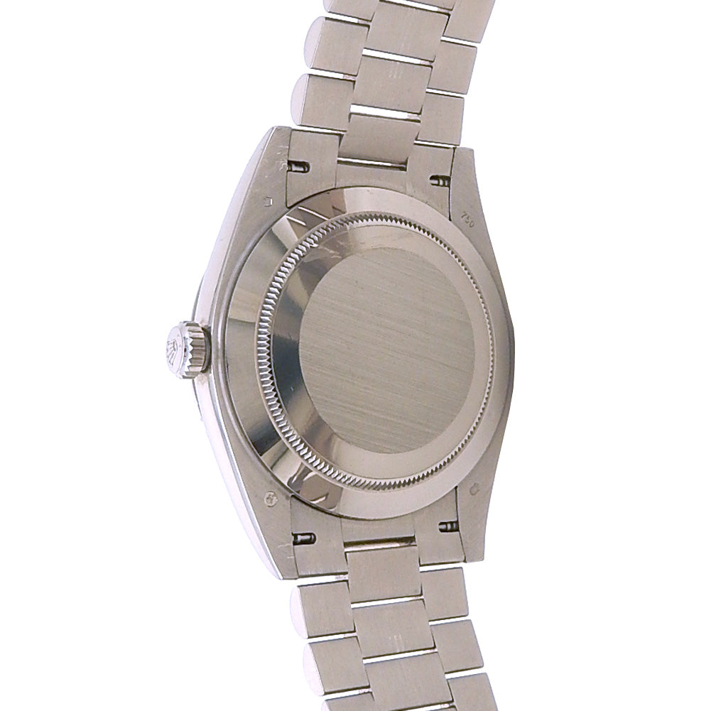 Rolex Day-Date 40 228239 18k White Gold Silver Dial - Wrist / Lifestyle View by Rolex