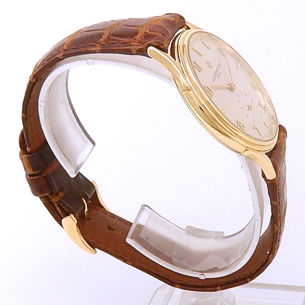 Vacheron Constantin Vintage 92239 18k Yellow Gold Silver Dial - Side View by Vacheron Constantin