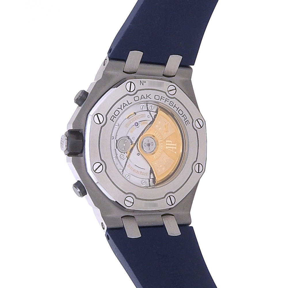 Audemars Piguet Royal Oak Offshore 26470ST Stainless Steel Blue Dial - Wrist / Lifestyle View by Audemars Piguet